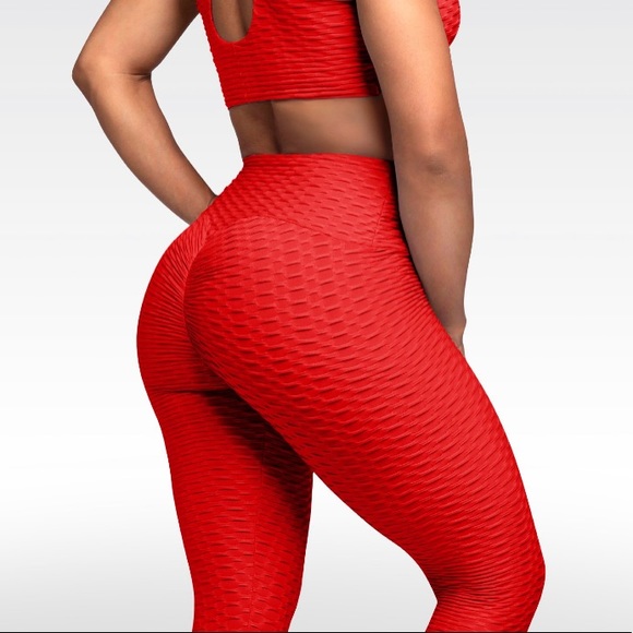 🆕 High Waist Scrunch Leggings - Picture 4 of 6